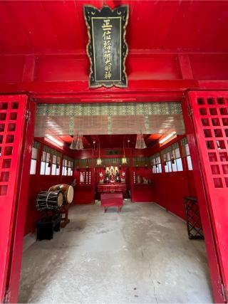 青井稲荷神社（青井阿蘇神社境内）の参拝記録(KENさん)