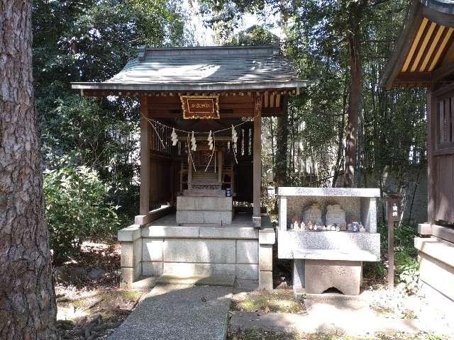 御嶽神社（下高井戸八幡神社境内社）の写真1