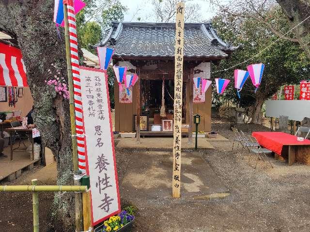 恩名 養性寺の参拝記録1