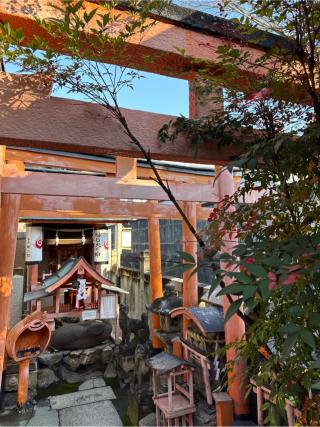 初辰大明神（御辰稲荷神社境内社）の参拝記録(⛩️🐍🐢まめ🐢🐍⛩️さん)