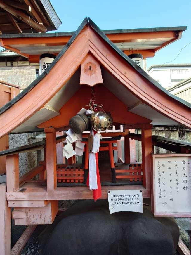 亀石大明神（御辰稲荷神社境内社）の参拝記録2