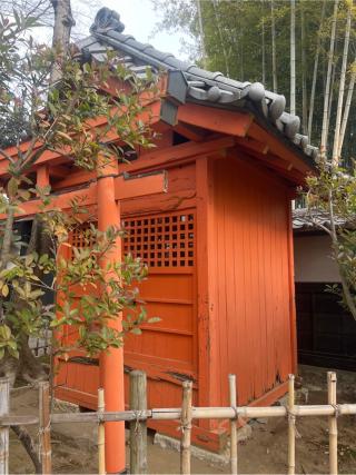 お宮さん（屋敷神・・・稲荷社か？）の参拝記録(⛩️🐍🐢まめ🐢🐍⛩️さん)
