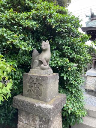 稲荷神社(薭田神社境内社)の参拝記録(⛩️🐍🐢まめ🐢🐍⛩️さん)