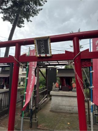稲荷大明神（諏訪神社境内）の参拝記録(⛩️🐍🐢まめ🐢🐍⛩️さん)
