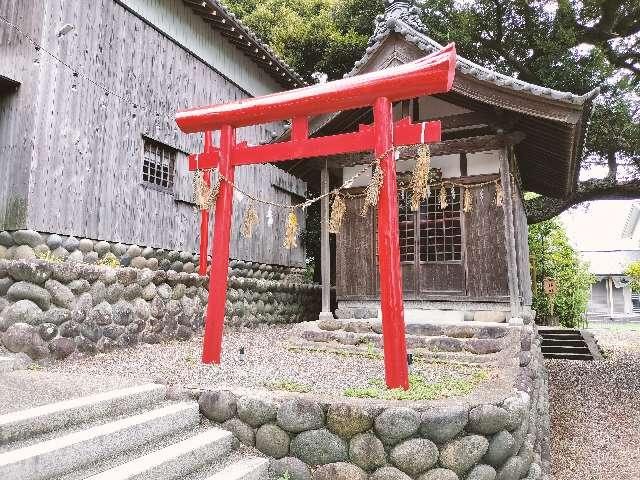 元稲荷神社（長島八幡社境内）の写真1