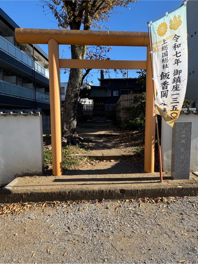 六所御影神社（飯香岡八幡宮摂社）の参拝記録(こーちんさん)