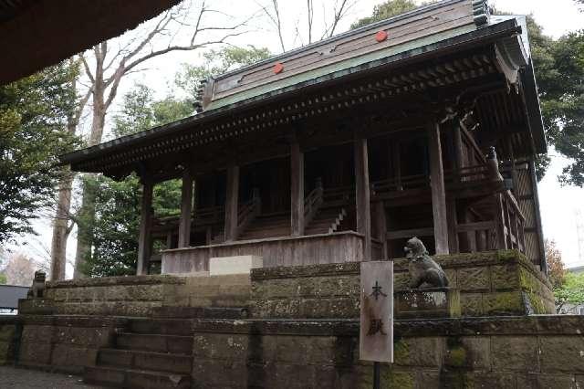 髙部屋神社（本殿）の参拝記録2