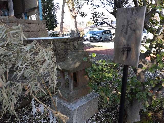 水神（高部屋神社境内社）の参拝記録2