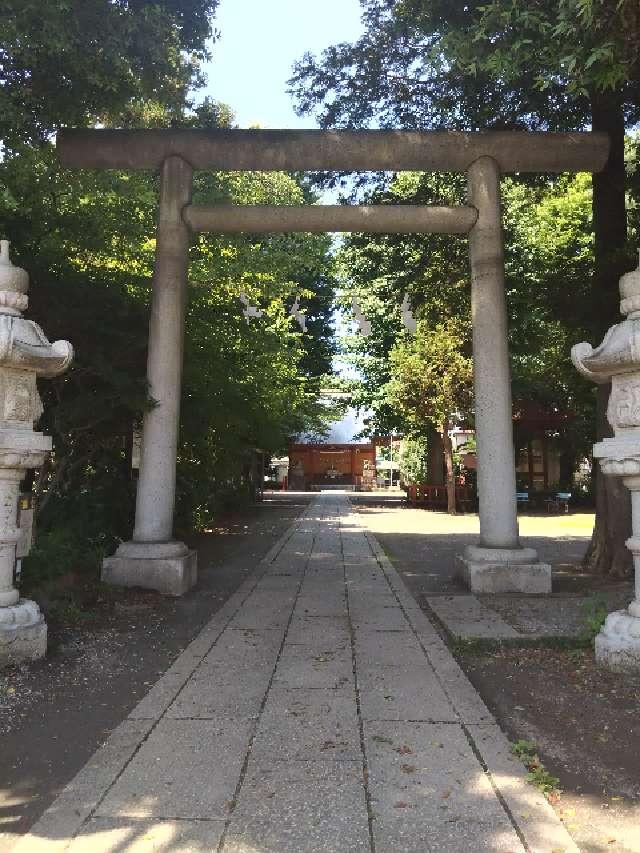 子安神社 鳥居の写真1