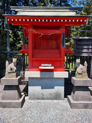 大田稲荷社（勝沼神社境内社）の参拝記録(たけさん)