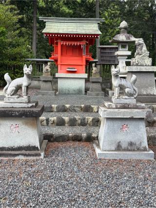 大田稲荷社（勝沼神社境内社）の参拝記録(こーちんさん)