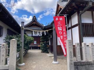 夫婦欅（三輪坐恵比須神社境内）の参拝記録(恭子さん)