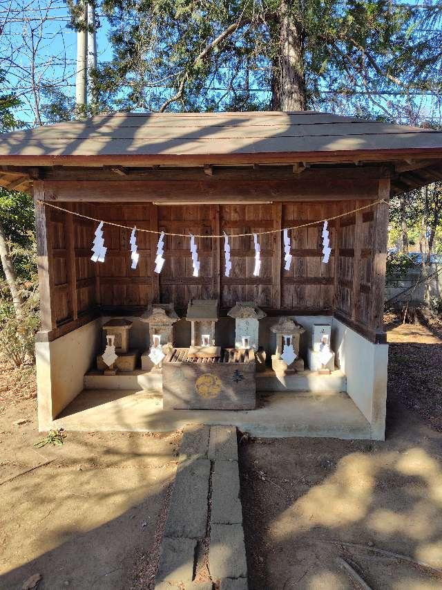 埼玉県所沢市西新井町17-35 熊野神社末社（六社合殿）の写真2