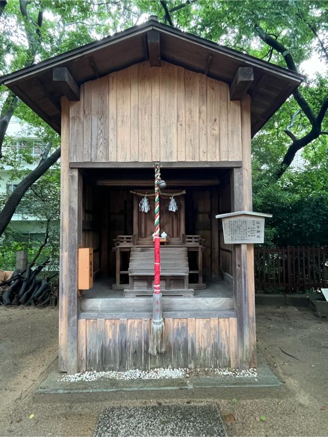 兵庫県神戸市灘区岩屋中町4-1-8 松尾神社(敏馬神社境内社)の写真1