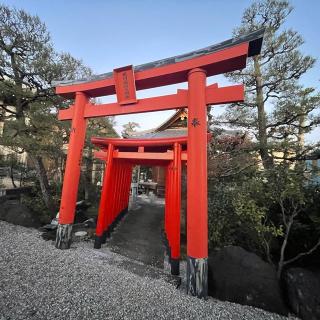 松川稲荷大明神(昌福寺境内)の参拝記録(にゃべさん)