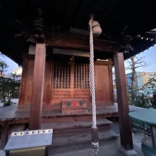 松川稲荷大明神(昌福寺境内)の参拝記録(にゃべさん)