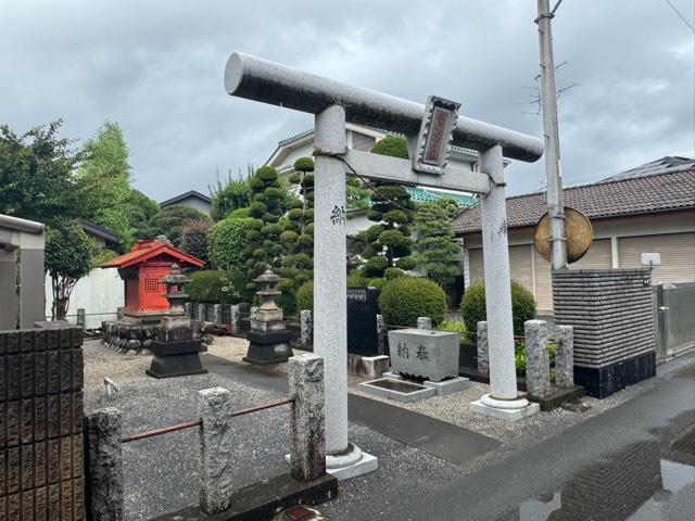 下宿稲荷神社の参拝記録1