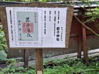 若子神社の参拝記録(まーさんさん)