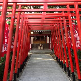 天王稲荷社(富永神社境内社)の参拝記録(ワヲンさん)