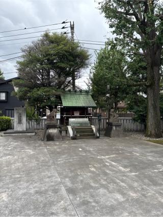 池袋氷川神社境内社の参拝記録(⛩️🐍🐢まめ🐢🐍⛩️さん)