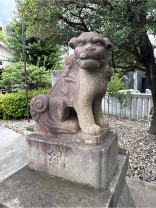 池袋氷川神社境内社の参拝記録(⛩️🐍🐢まめ🐢🐍⛩️さん)