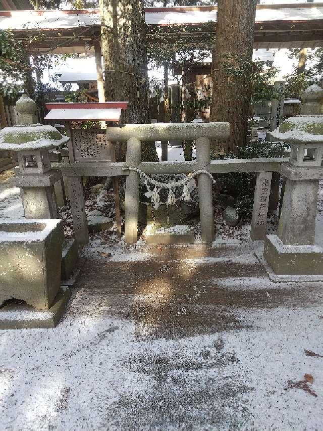 栃木県那須塩原市宮町3-34 光玉稲荷神社（黒磯神社）の写真2