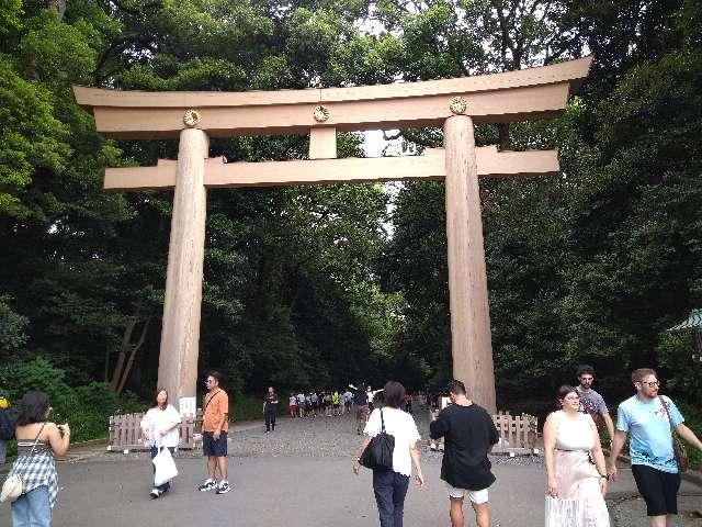 明治神宮　一の鳥居の参拝記録4