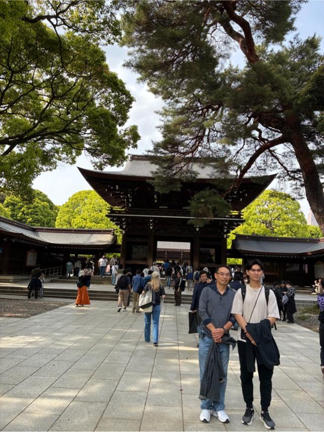 明治神宮　一の鳥居の参拝記録2
