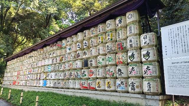 明治神宮　奉献酒樽の参拝記録4