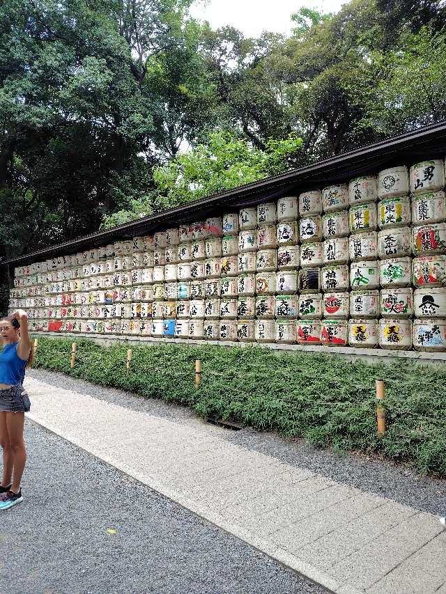 東京都渋谷区代々木神園町１ 明治神宮　奉献酒樽の写真2