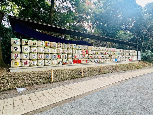 明治神宮　奉献酒樽の参拝記録3