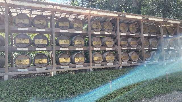 明治神宮　奉献葡萄酒樽の参拝記録2