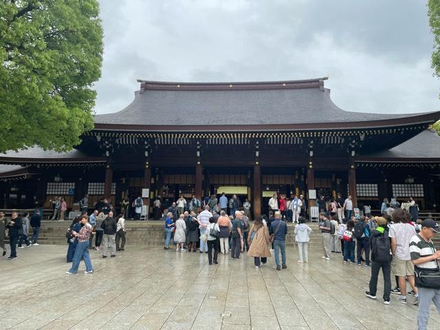 明治神宮　客殿の参拝記録2
