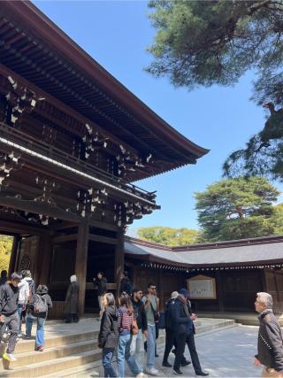 明治神宮　南神門の参拝記録(⛩️🐍🐢まめ🐢🐍⛩️さん)