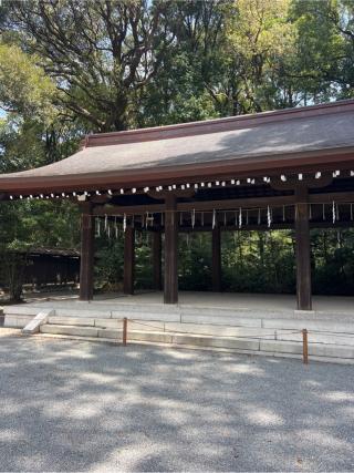 明治神宮　祓社の参拝記録(⛩️🐍🐢まめ🐢🐍⛩️さん)