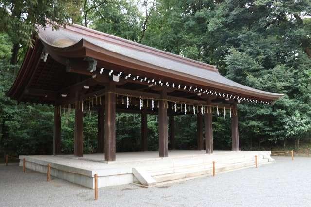 明治神宮　祓社の参拝記録1