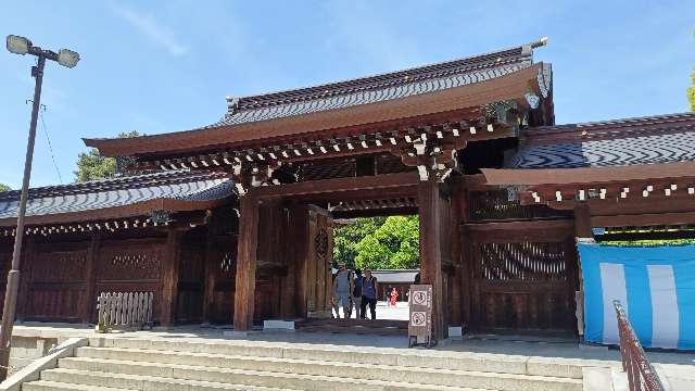 明治神宮　東神門の参拝記録2