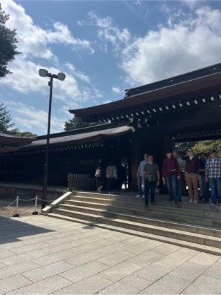 明治神宮　東神門の参拝記録(⛩️🐍🐢まめ🐢🐍⛩️さん)