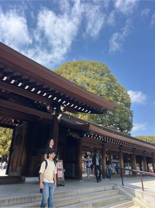 明治神宮　東神門の参拝記録(⛩️🐍🐢まめ🐢🐍⛩️さん)