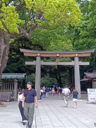 明治神宮　東神門の参拝記録(壱師の花さん)