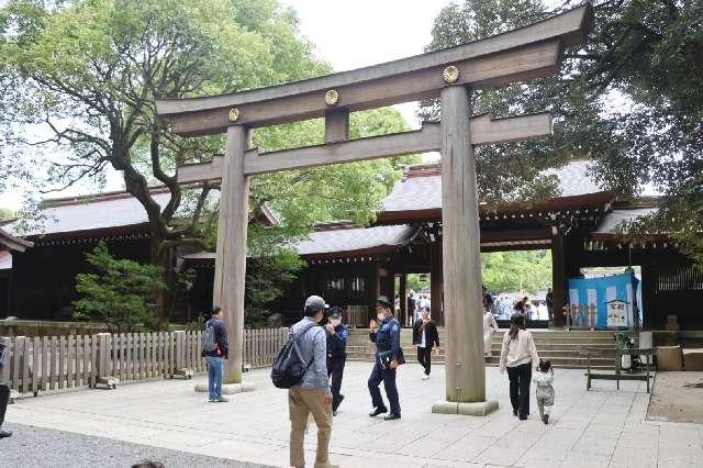 明治神宮　西玉垣鳥居の参拝記録2