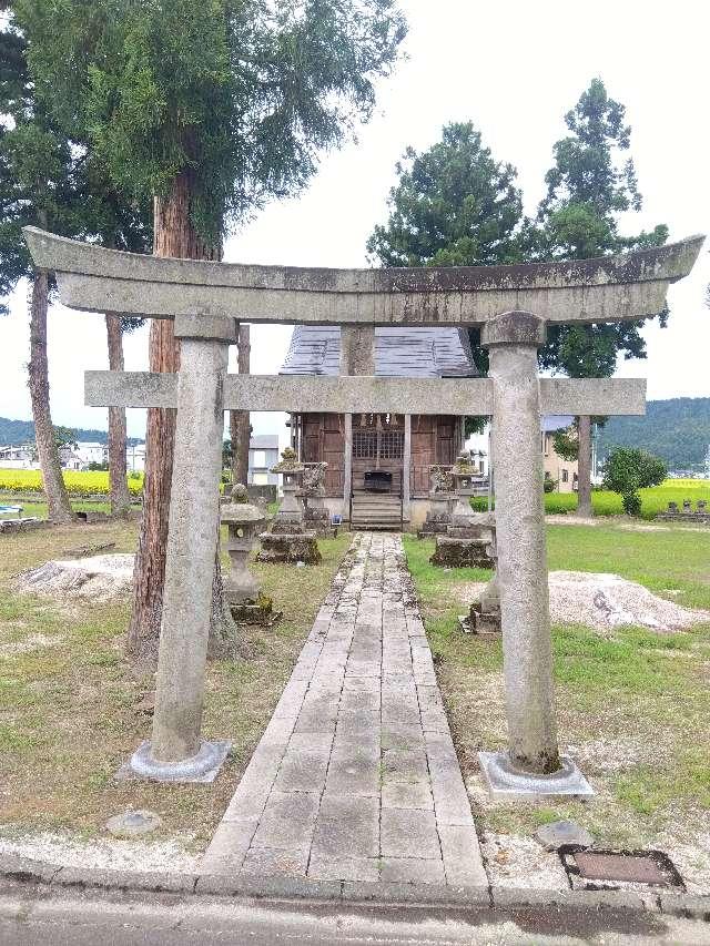 新潟県魚沼市新保１７９ 十二神社の写真1