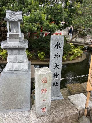 水神社（六所神社境内）の参拝記録(⛩️🐍🐢まめ🐢🐍⛩️さん)