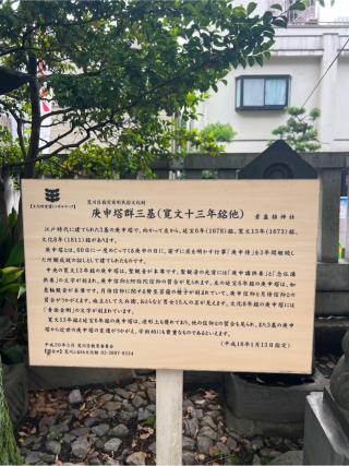 庚申塔三基（素戔雄神社境内石塔群）の参拝記録(⛩️🐍🐢まめ🐢🐍⛩️さん)