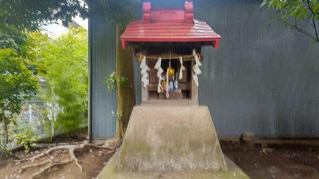 稲荷神社(小足立八幡神社境内社)の参拝記録1