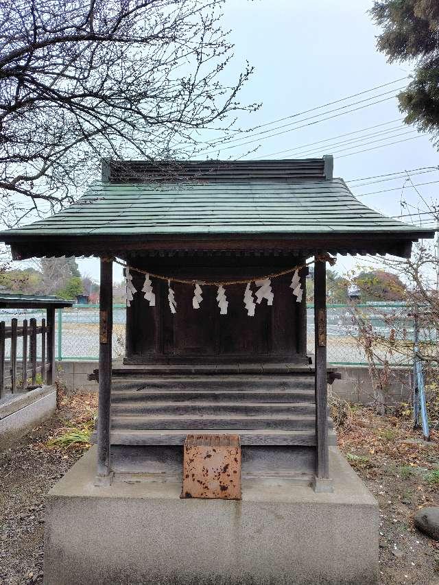 埼玉県上尾市瓦葺１０３５−１ 石神社・稲荷社（瓦葺氷川神社境内）の写真2