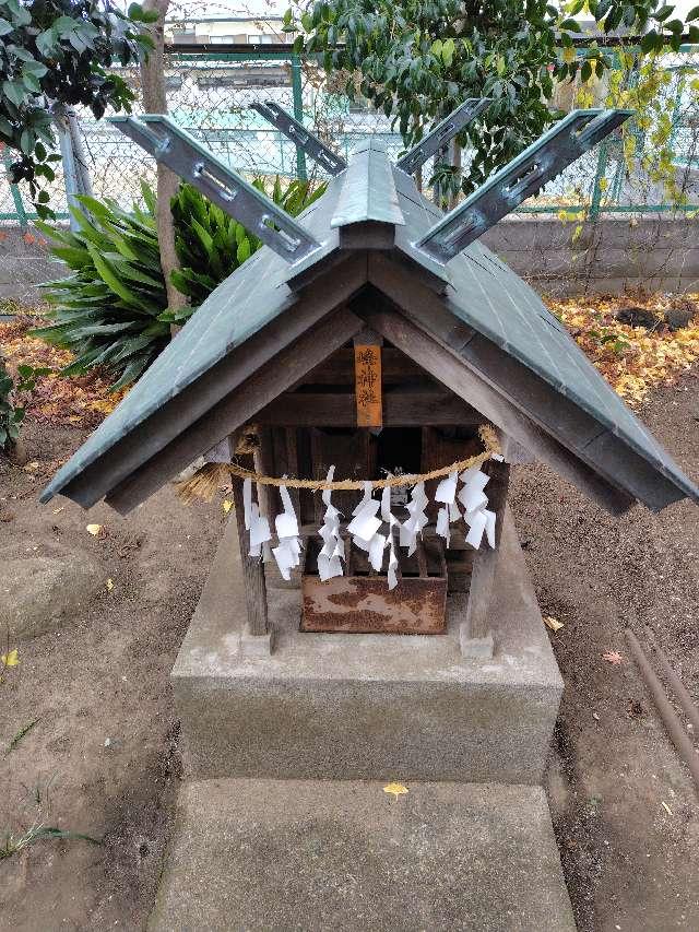 三峰神社（瓦葺氷川神社境内）の参拝記録1