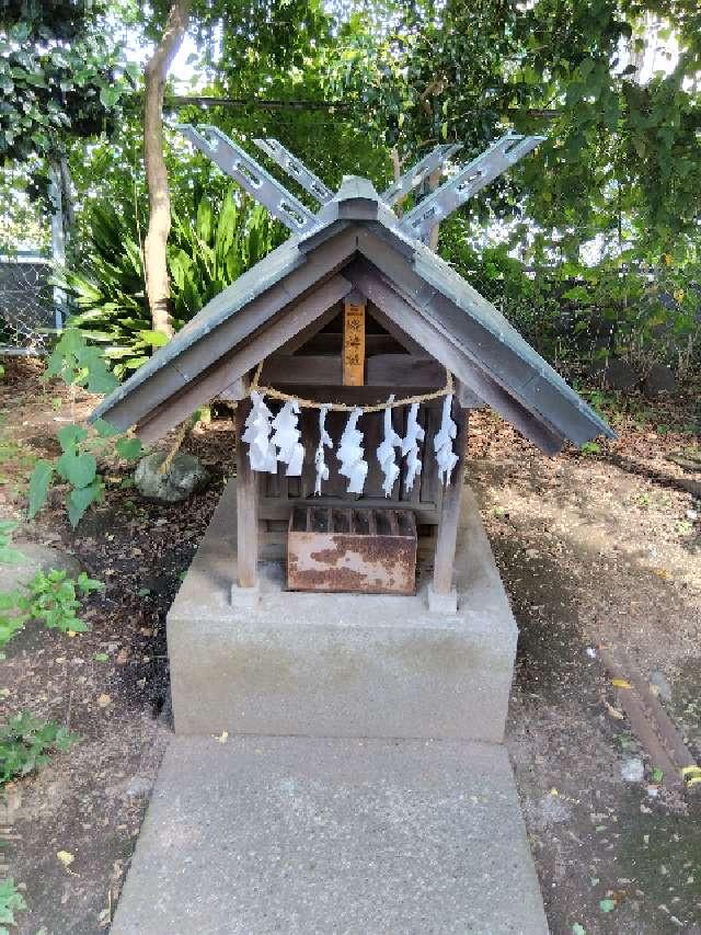 三峰神社（瓦葺氷川神社境内）の参拝記録1