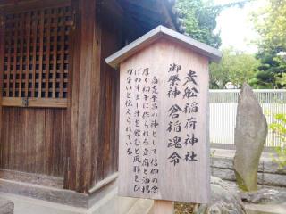 貴舩稲荷神社（貴舩神社境内）の参拝記録(miyumikoさん)