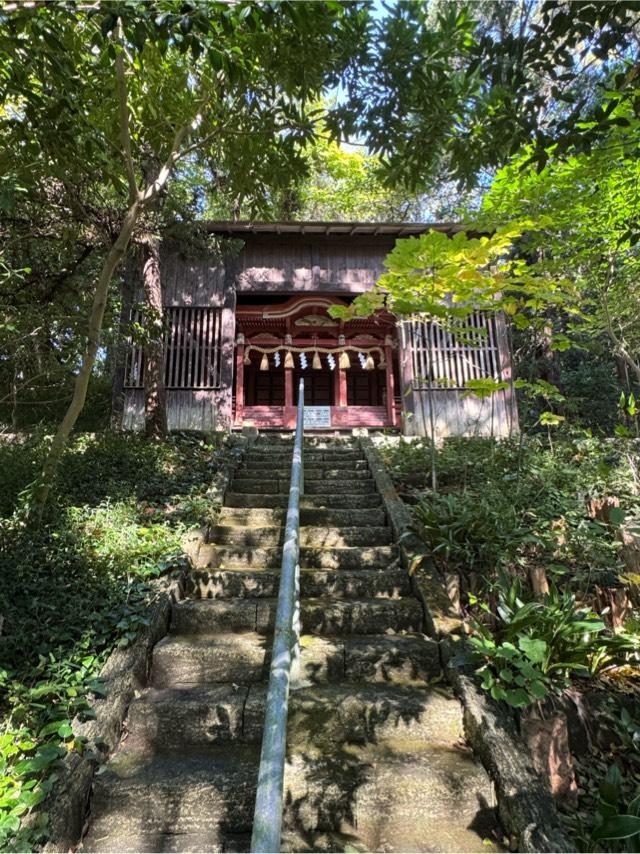 静岡県下田市白浜2740 伊古奈比咩命神社(白浜神社)境内社末社の写真1